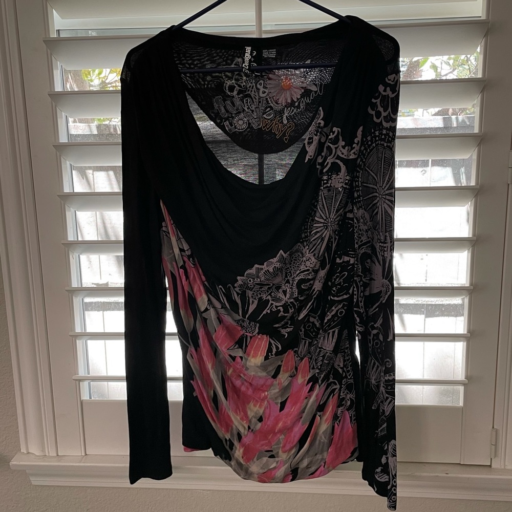 Funky Themed Desigual Top